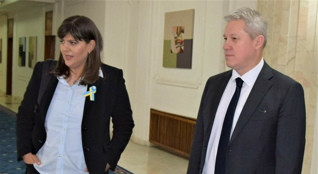 Ministrul Justiţiei, Cătălin Predoiu, s-a ÎNTÂLNIT cu Procurorul-şef european, Laura Codruţa Kovesi