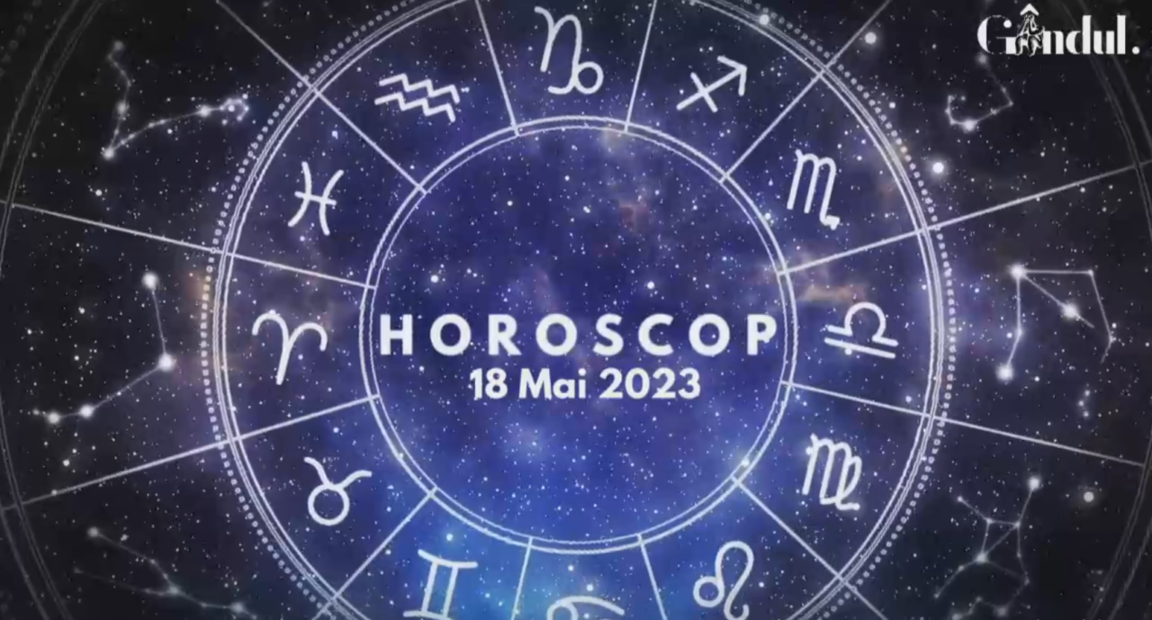 Horoscop joi, 18 mai 2023