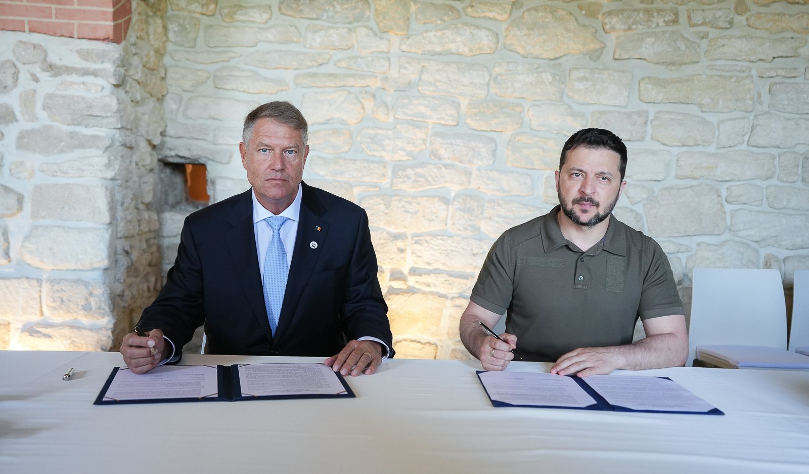 Declarație comună Iohannis – Zelenski cu privire la integrarea euroatlantică a Ucrainei