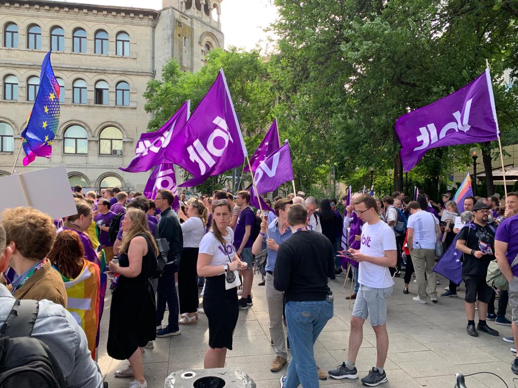 Marș organizat în Bucureșt pentru aderarea României la Schengen