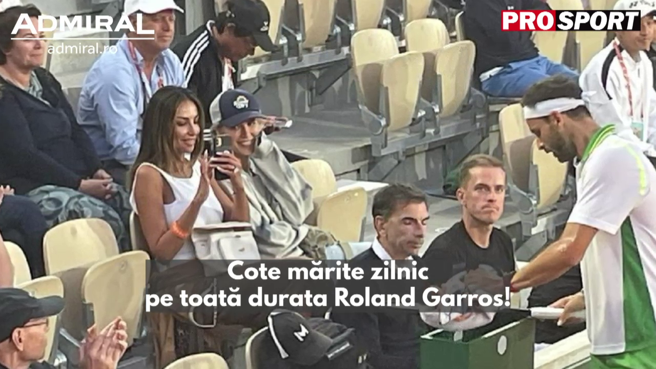 Mădălina Ghenea, apariție fermecătoare la Roland Garros. VIDEO