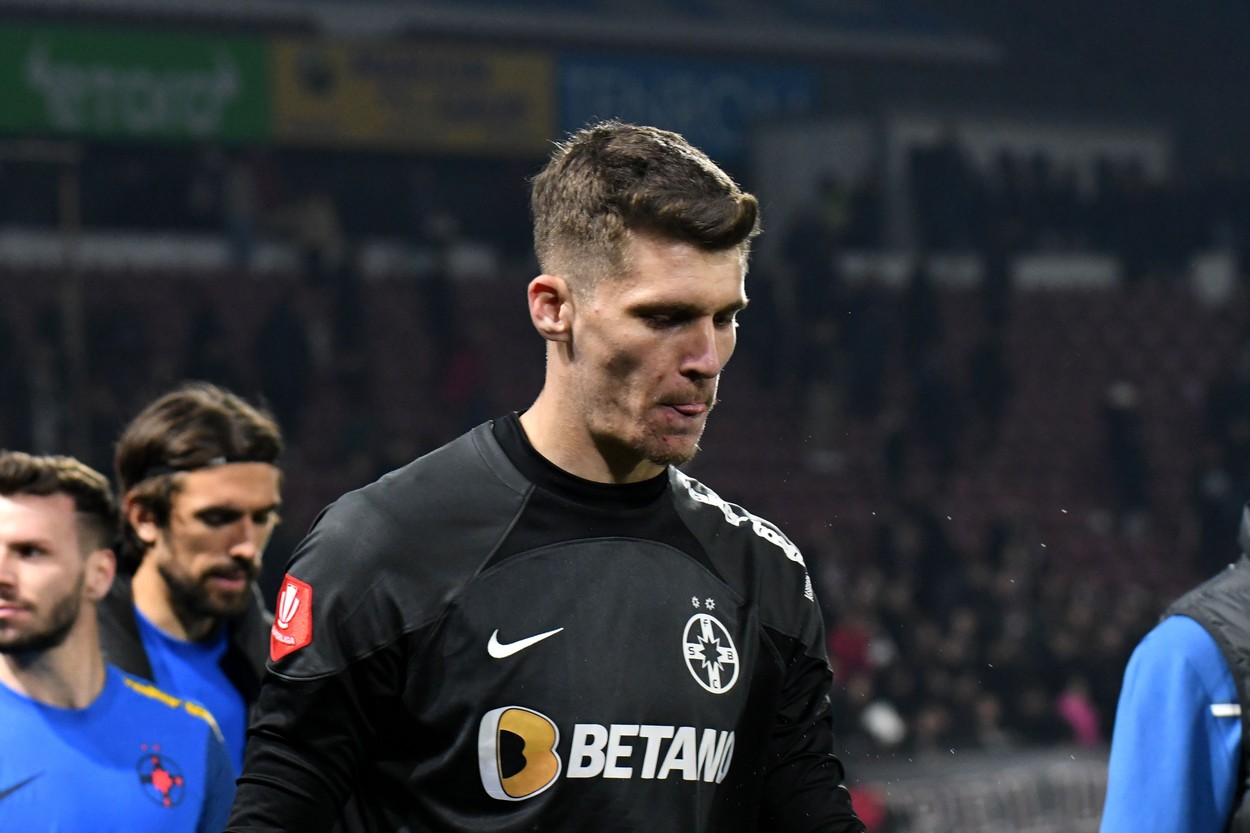 Reacția lui Gigi Becali după gafa lui Târnovanu la FCSB