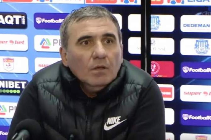 Hagi înainte de Farul Constanța- Flora Tallin în Conference League