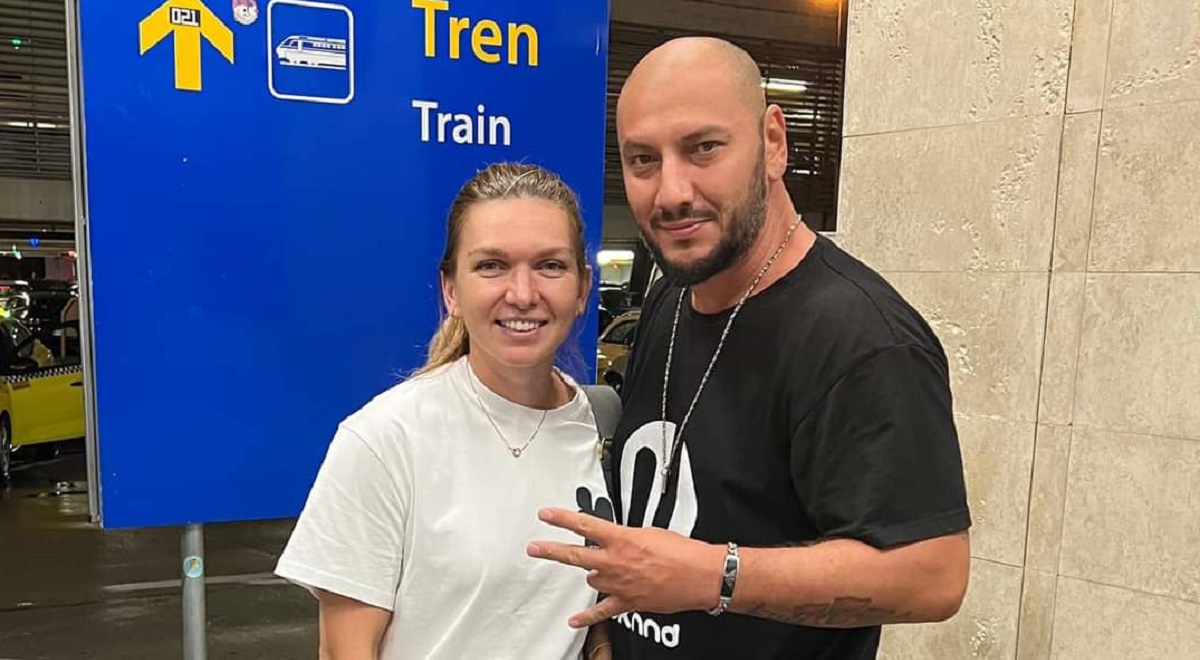 Simona Halep o face invidioasă pe Delia