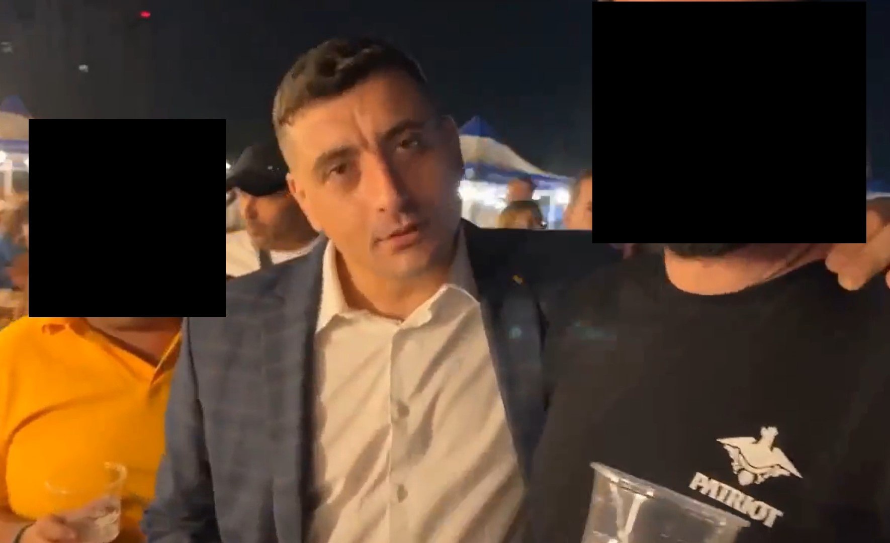 Explicațiile bărbatului care l-a acuzat pe George Simion că l-a agresat: „A vrut să-mi smulgă telefonul” VIDEO