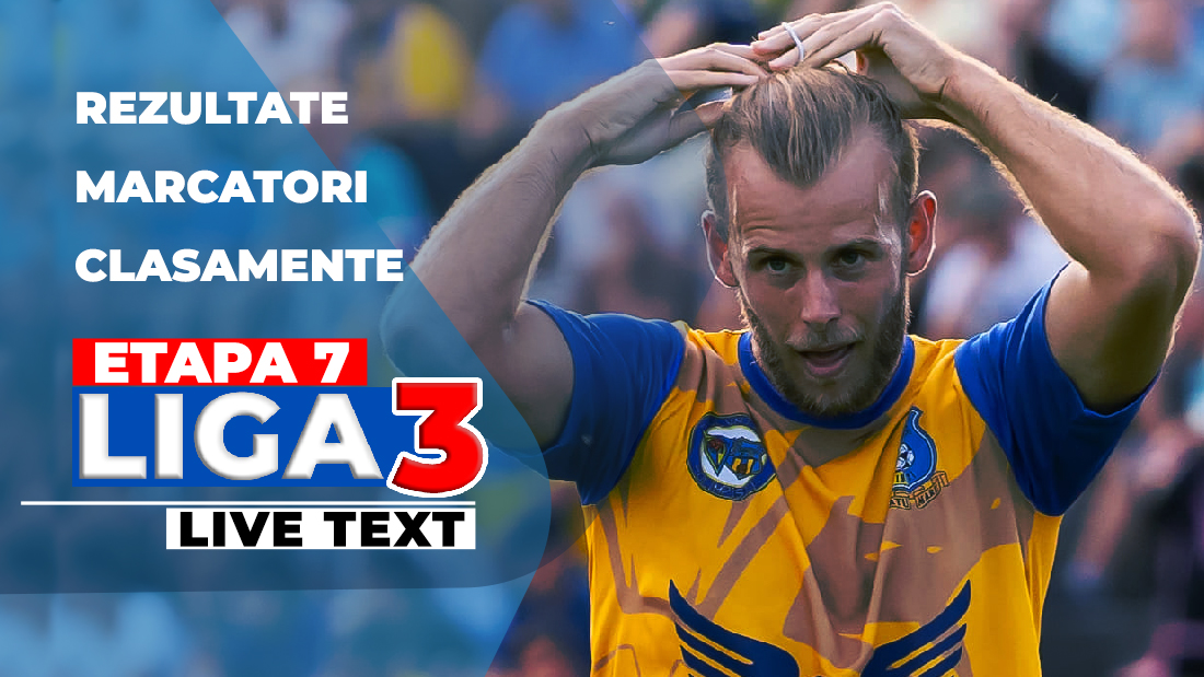 Rezultate și marcatori meciuri etapa 7 Liga 3