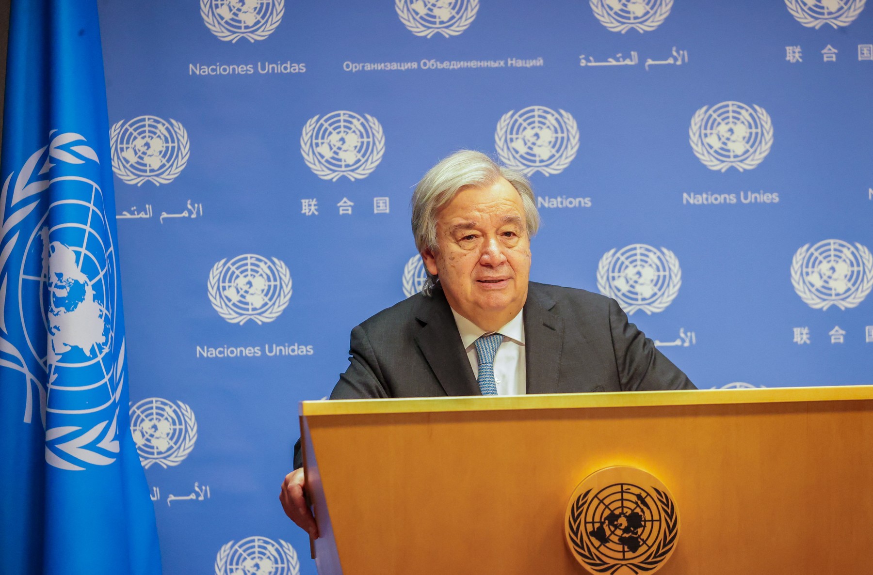 Antonio Guterres insistă pentru armistițiu umanitar în Fâșia Gaza, avertizând asupra efectelor bombardamentelor israeliene