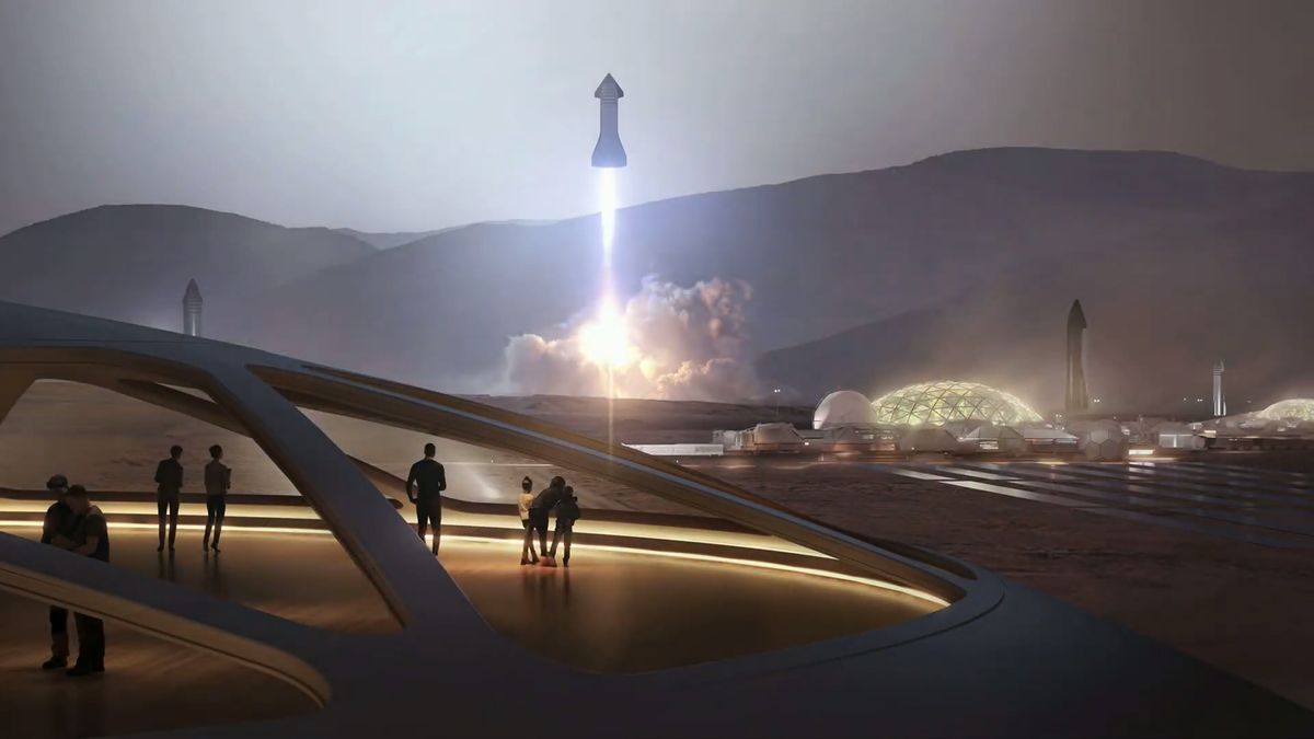 Elon Musk crede că în 20 de ani, oamenii vor locui pe Marte