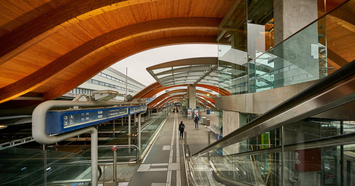 Elvețienii au cele mai bune gări din Europa