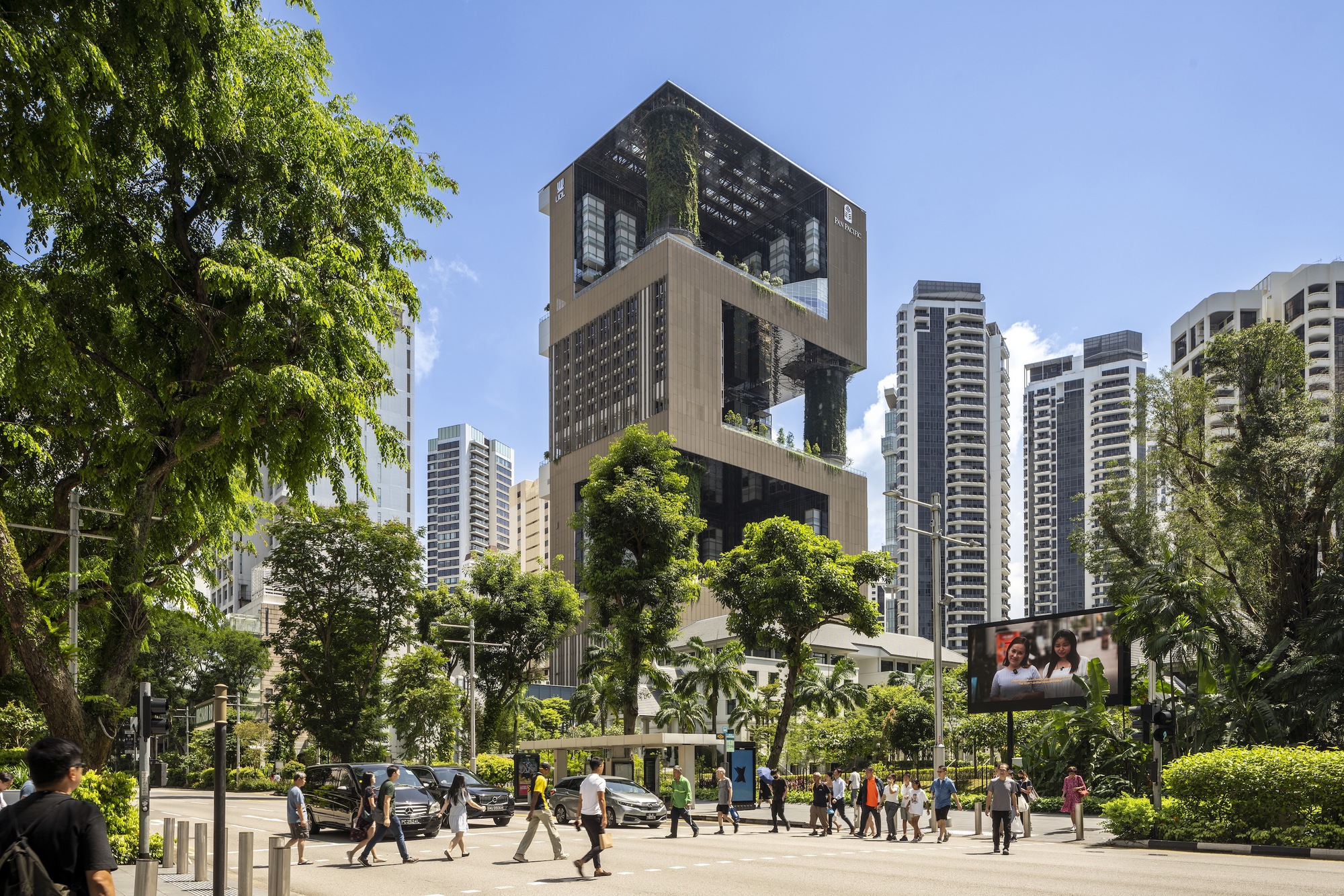 Pan Pacific Orchard din Singapore este cel mai bun zgârie-nori