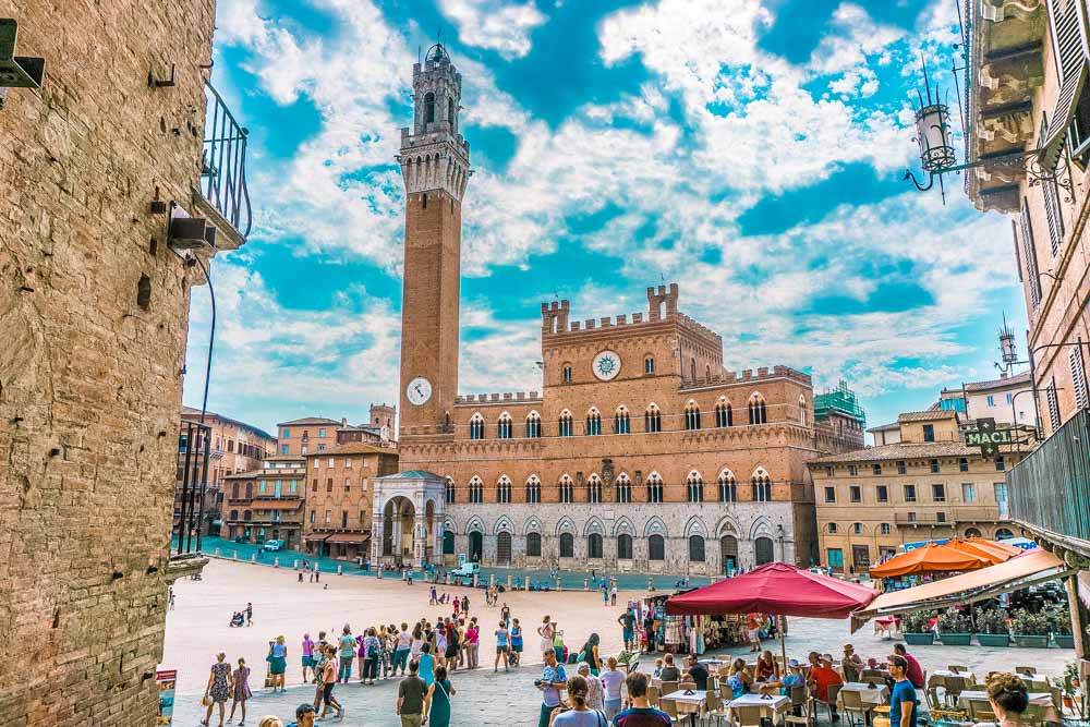 Siena devine un oraș vizitat de tot mai mulți turiști