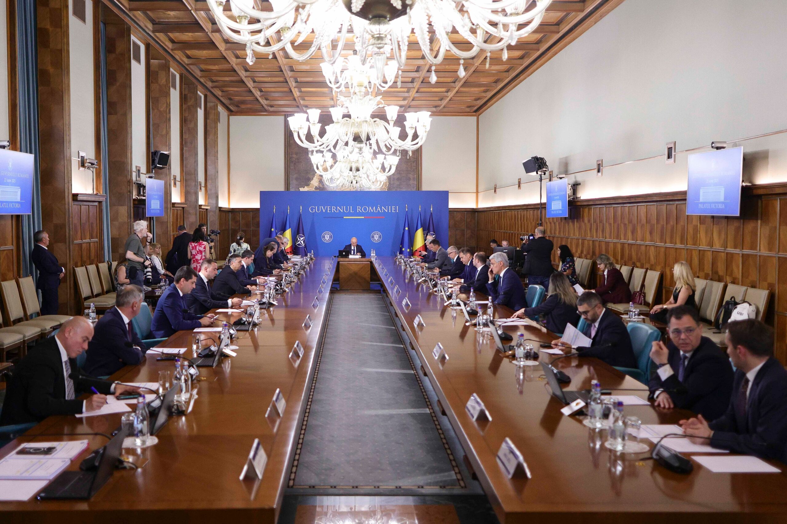 Ședință extraordinară la Guvern. Proiectele de pe agenda miniștrilor