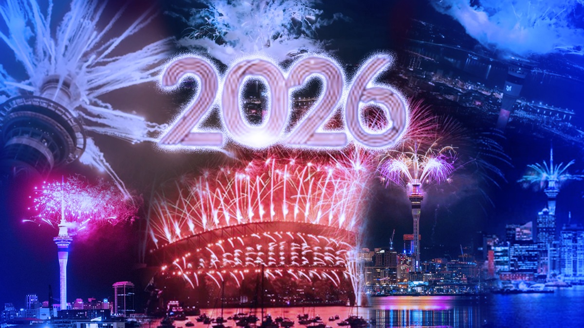 artificii pe glob, emoții fără granițe. Imaginile magiei Anului Nou, pe Gândul. Numărătoarea inversă a început