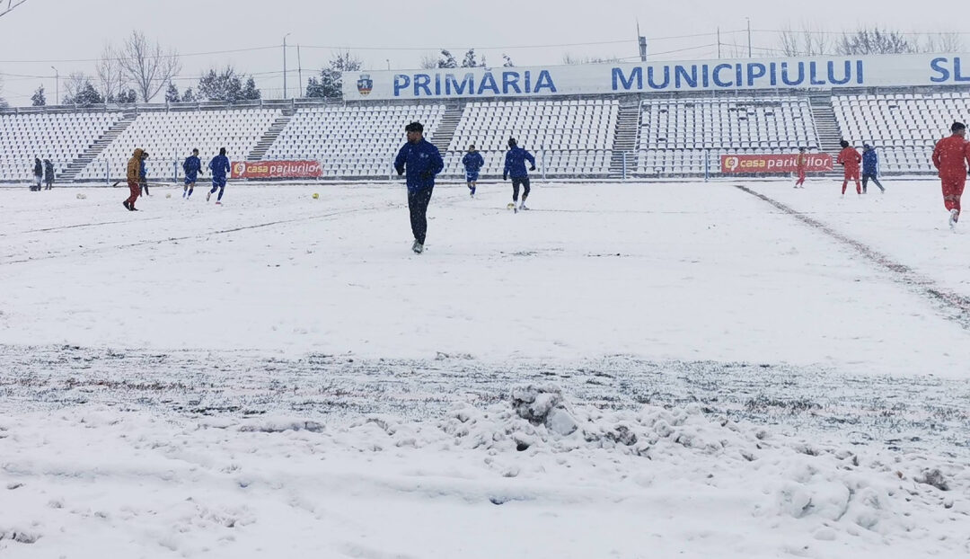 Prima sâmbătă de Liga 2 din 2026 s-a jucat în condiții grele