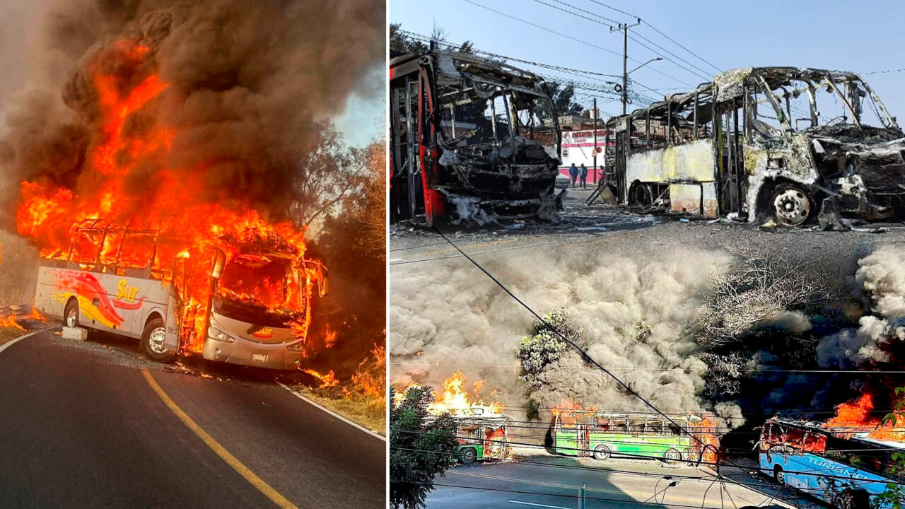 Haos și violențe în Mexic după moartea lui „El Mencho” în urma raidului armatei. Orașele arată ca după război