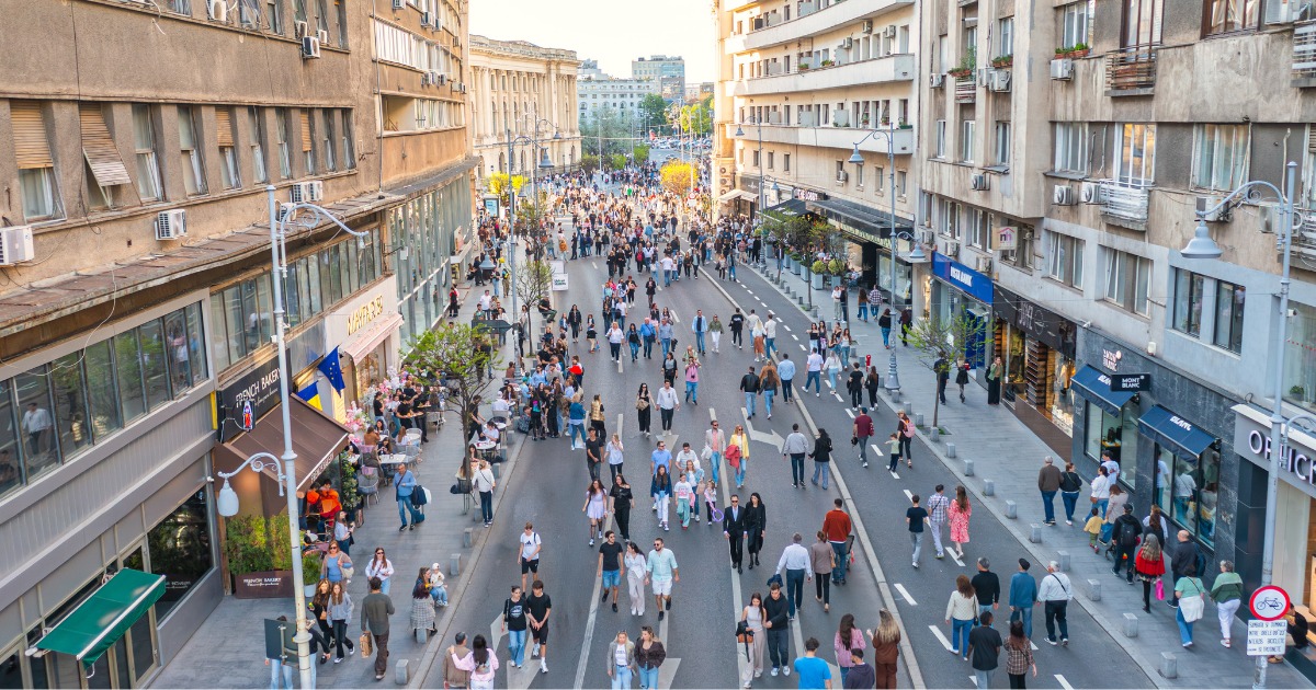 Bucureștenii din zona Amzei se plâng de „Străzi Deschise”