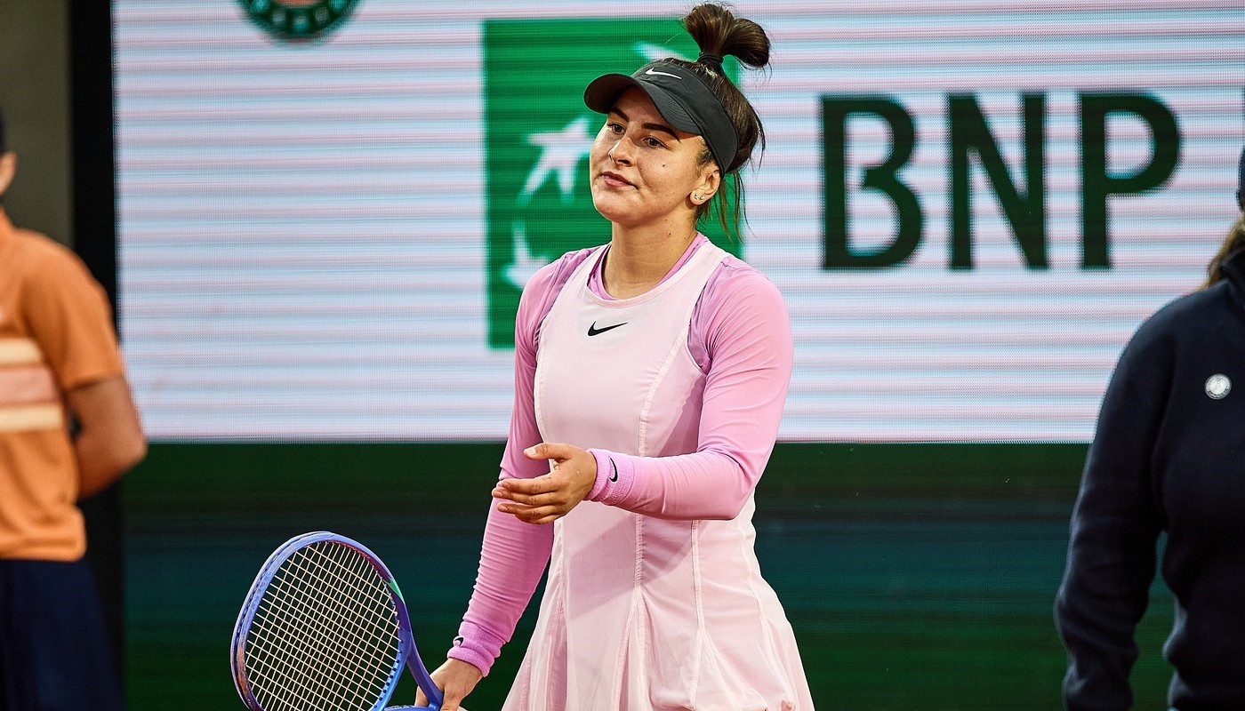 A început să plângă în hohote pe terenul de la Roland Garros spre stupefacția spectatorilor. Reacția Biancăi Andreescu