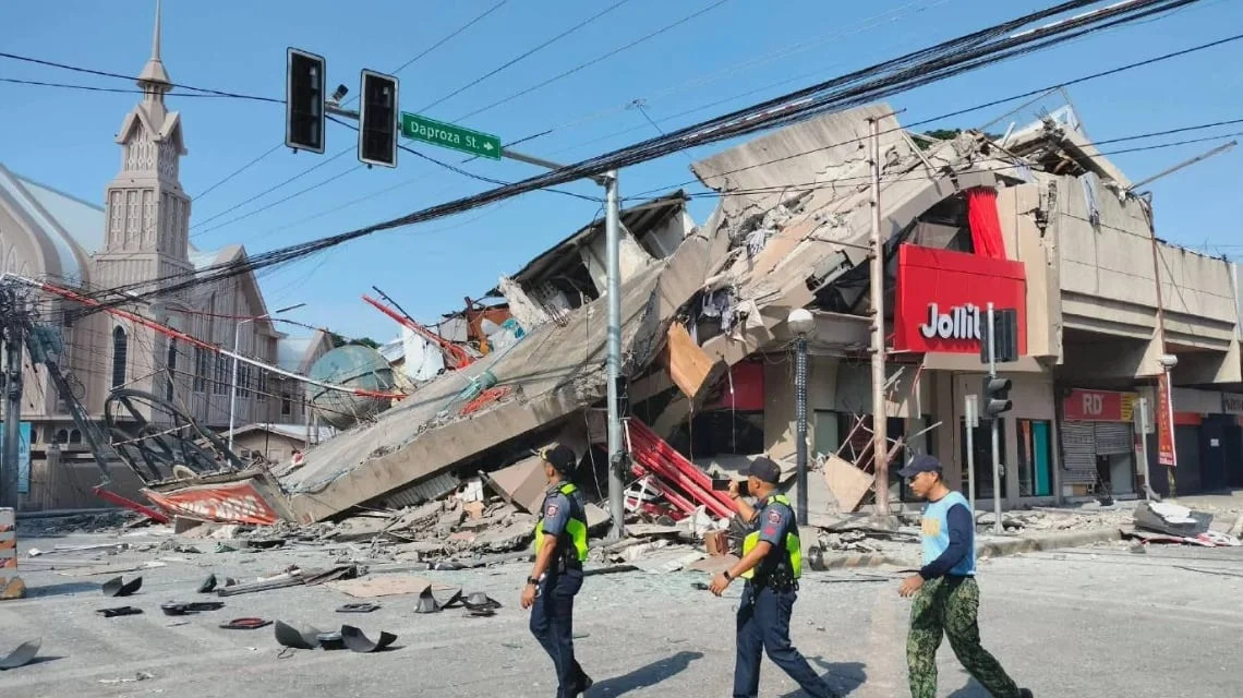 Cutremur de 7,8 pe scara richter în Filipine