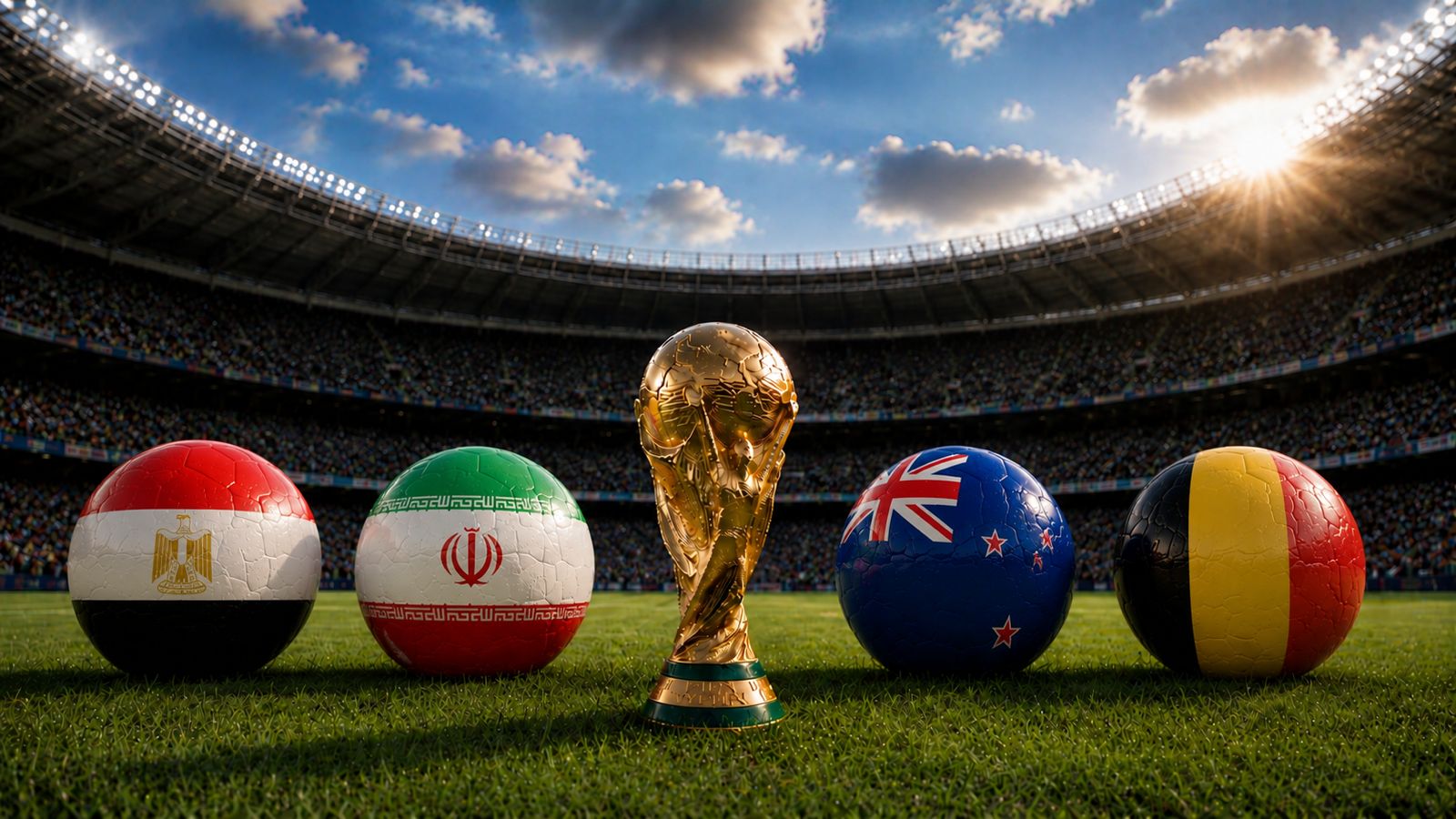 Nimeni nu e sigur de NIMIC în grupa G la Cupa Mondială! Toate calculele calificării LIVE: Egipt – Iran și Noua Zeelandă
