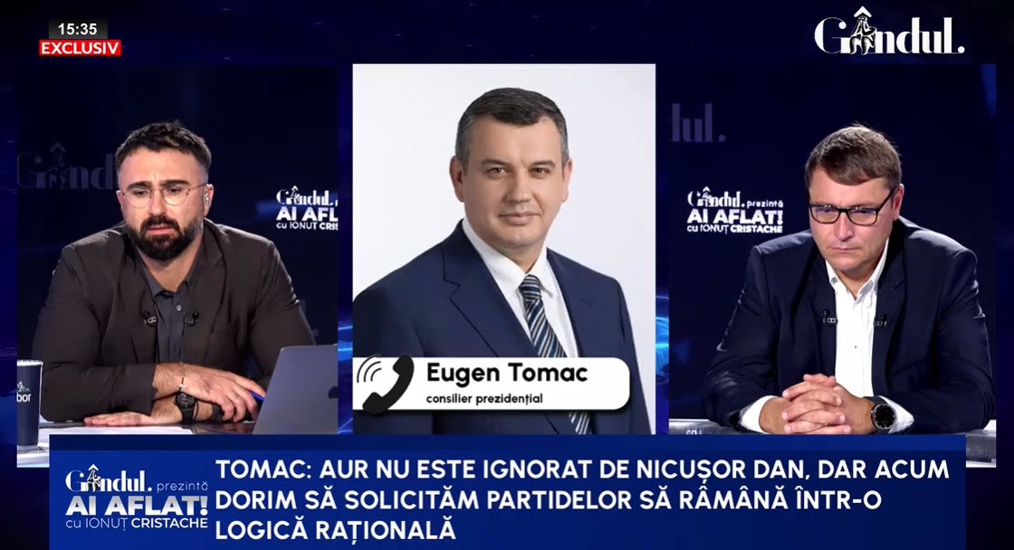 „Și în sondajele noastre AUR este pe primul loc, cu peste 30%”. Ce spune despre implicarea Bruxelles-ului în criza de la București