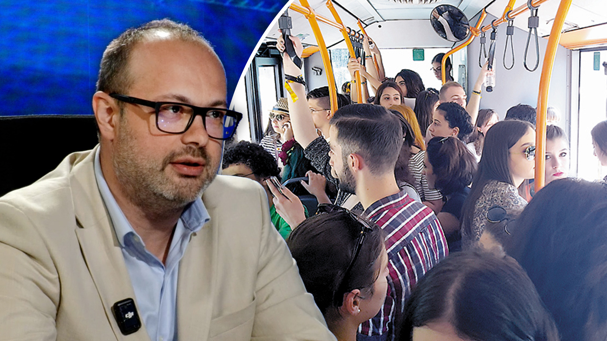 Amenzi pentru călătorii care vorbesc pe speaker la telefon în autobuz