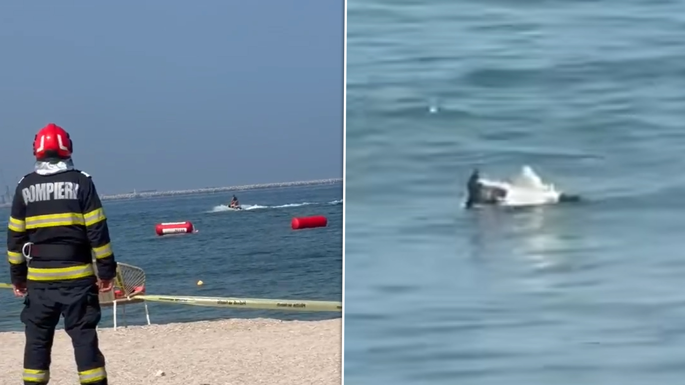 Alertă în Mamaia. O dronă a fost găsită în mare, în dreptul plajei Loft