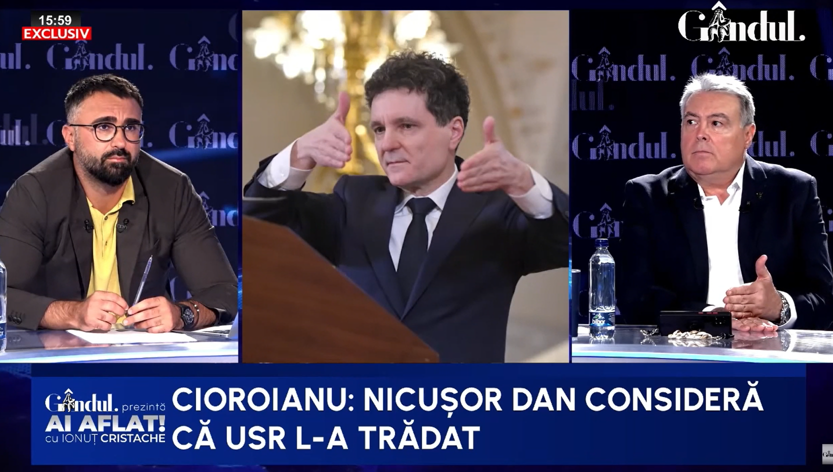 Nicușor Dan la cuțite cu Oana Țoiu