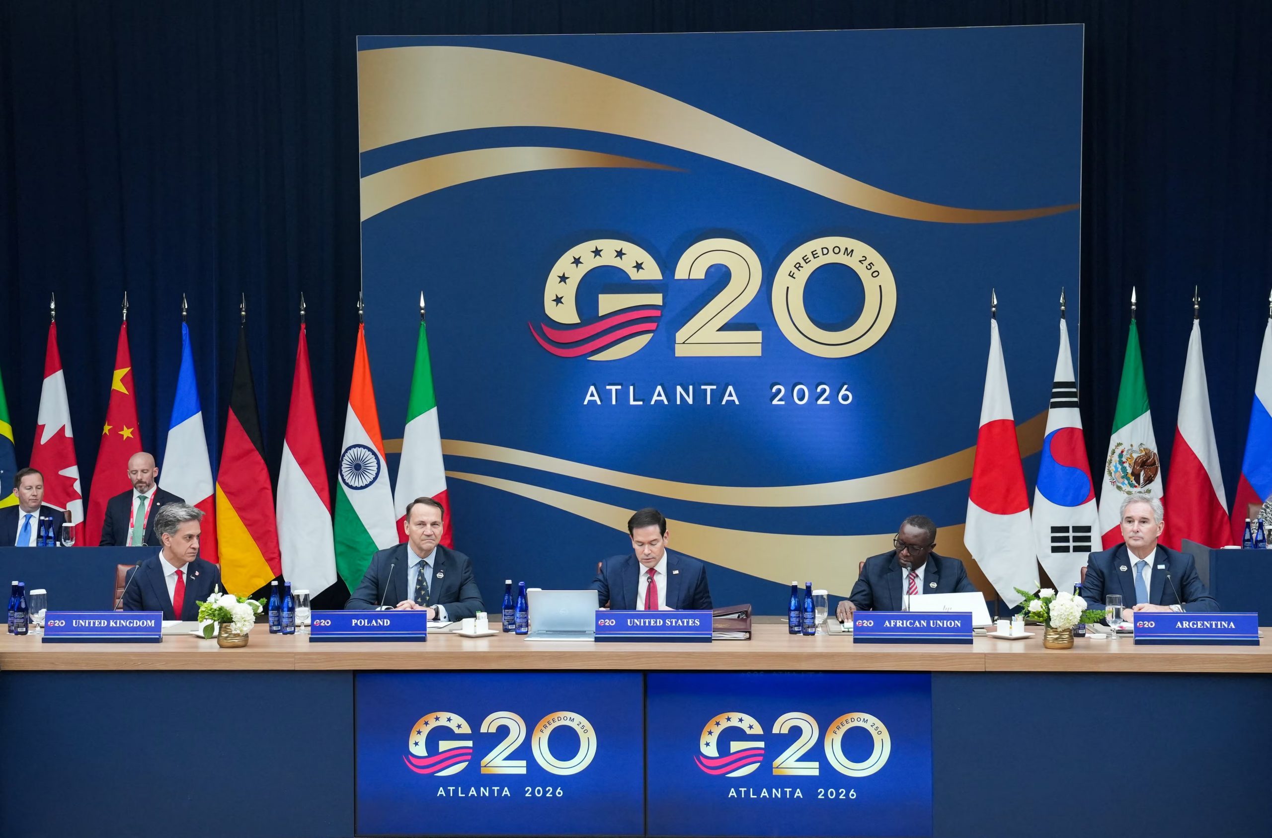 Statele Unite au anulat fotografia de grup de la G20